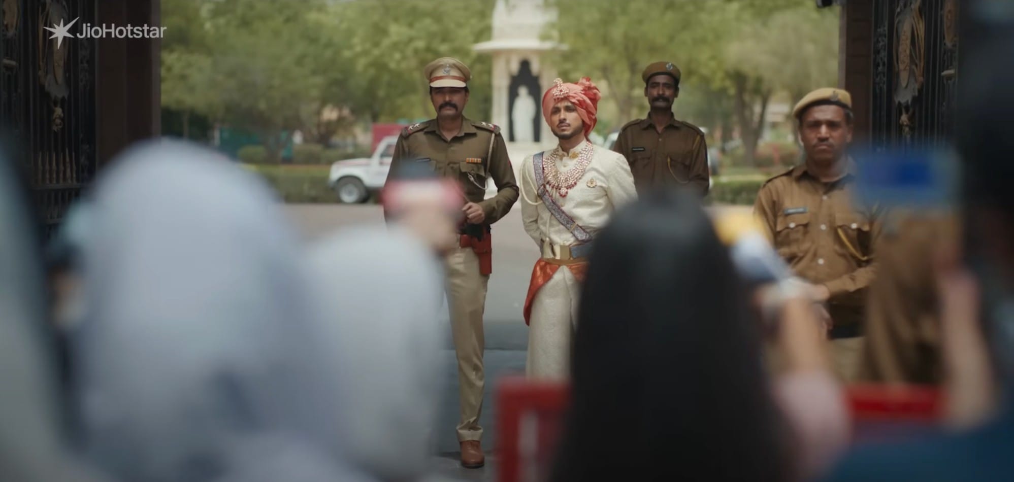 Amol Parashar in a still from Kull, where he plays a drug-addicted royal | YouTube screengrab